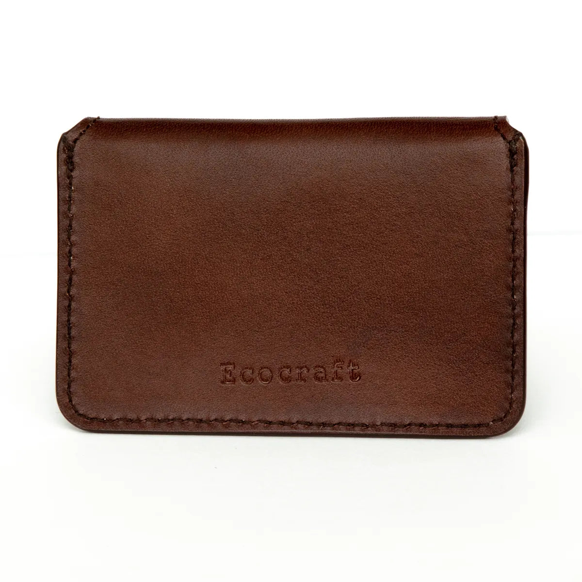 Full Grain Aniline Leather Minimalist Card Case