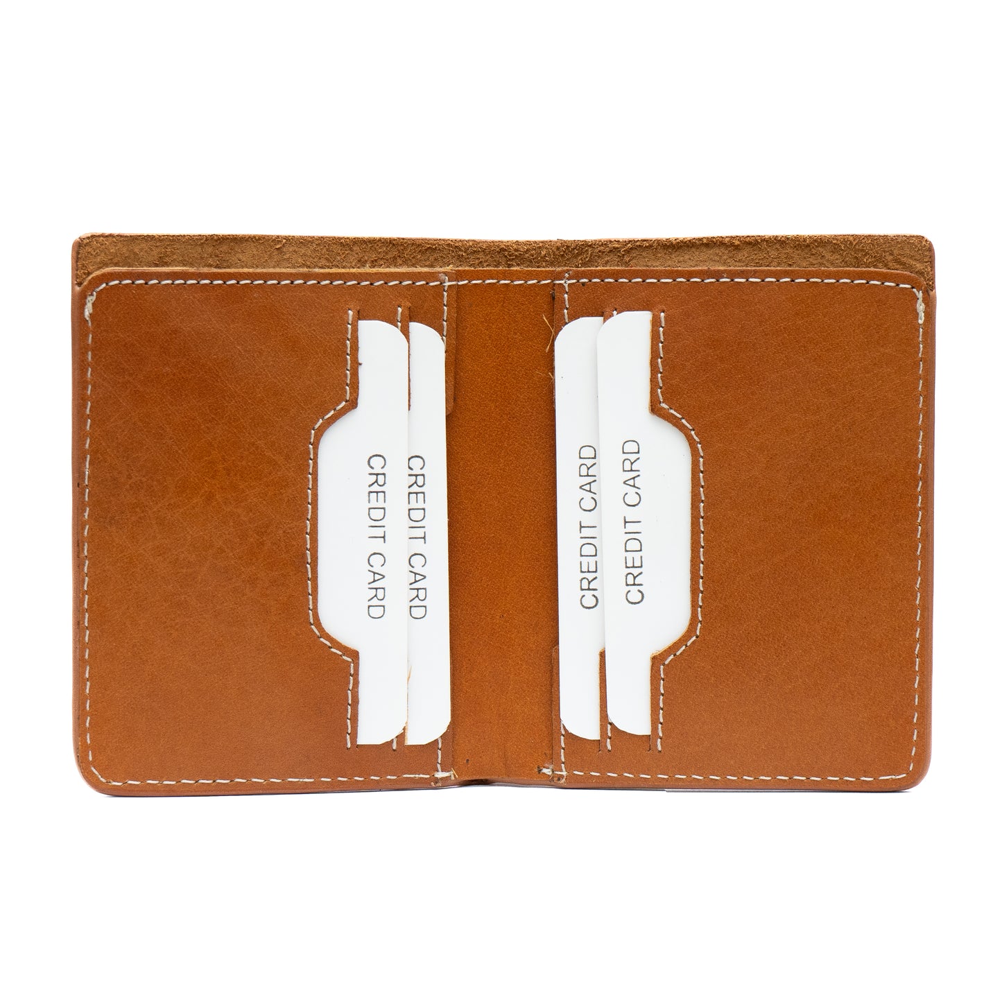 Smooth Leather Slim Card Wallet