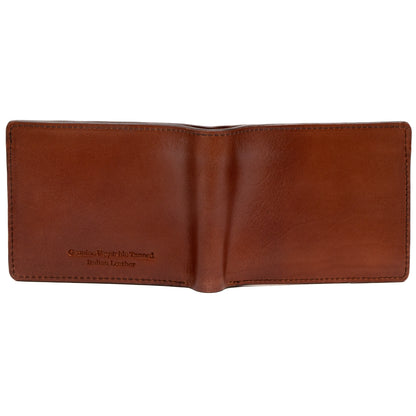 Brown Genuine Italian Handcrafted Leather Wallet