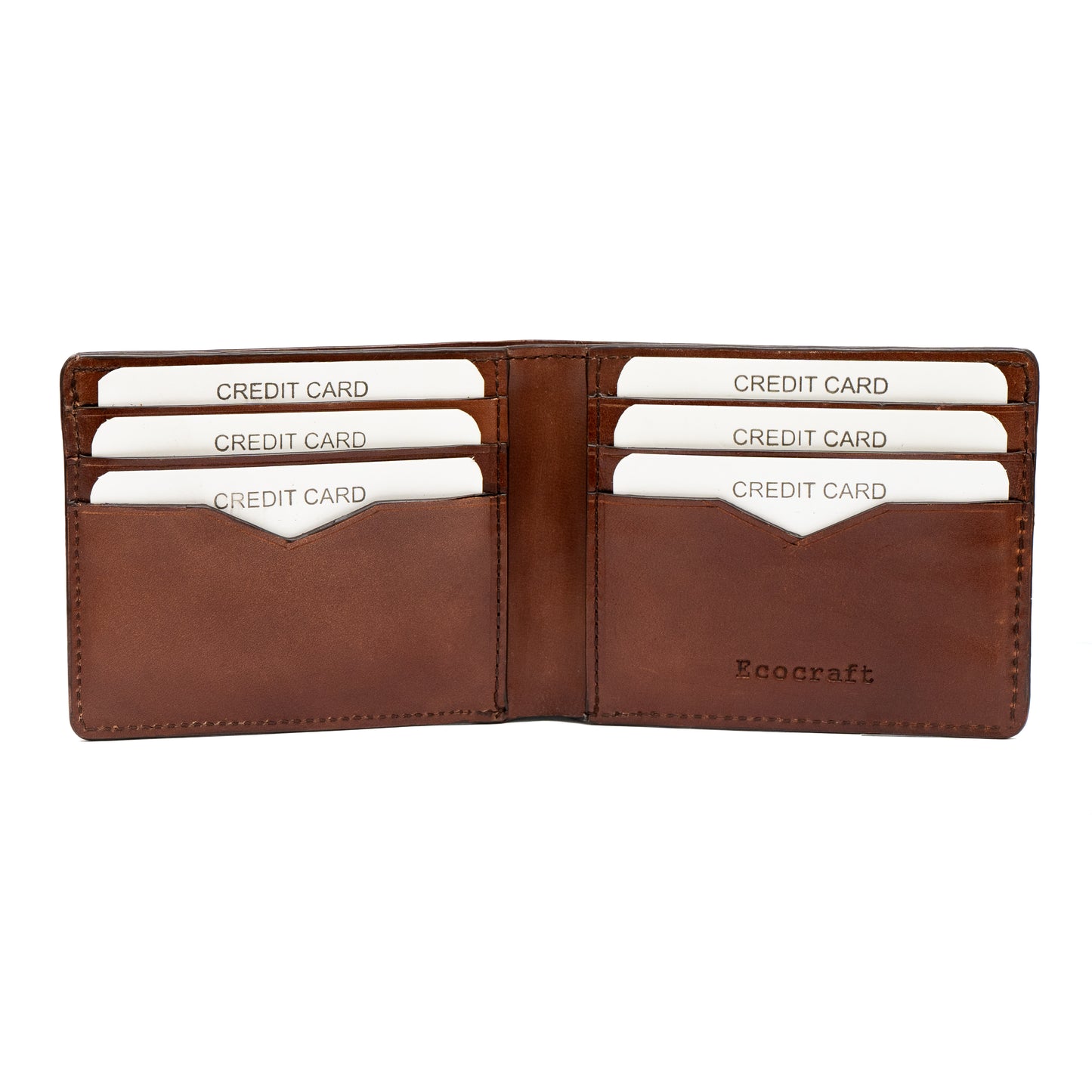 Brown Genuine Italian Handcrafted Leather Wallet
