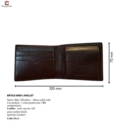 Premium Genuine Leather Brown Wallet for Men