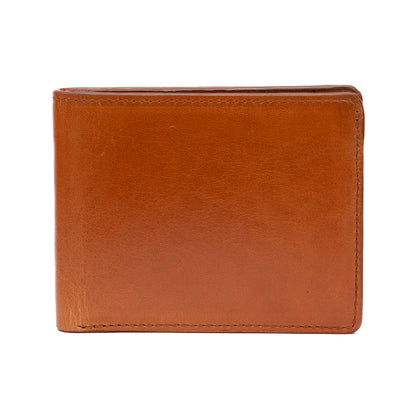 Brown Genuine Italian Handcrafted Leather Wallet