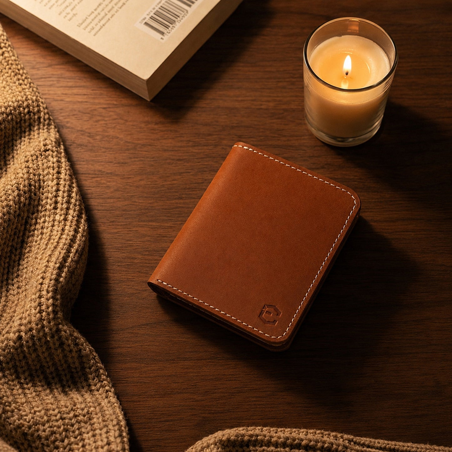 Premium Full Grain Leather Card Holder