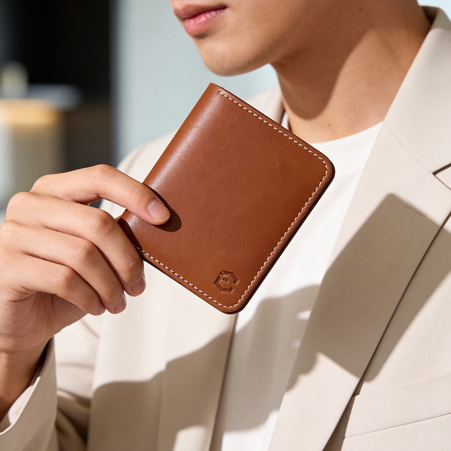 Premium Full Grain Leather Card Holder