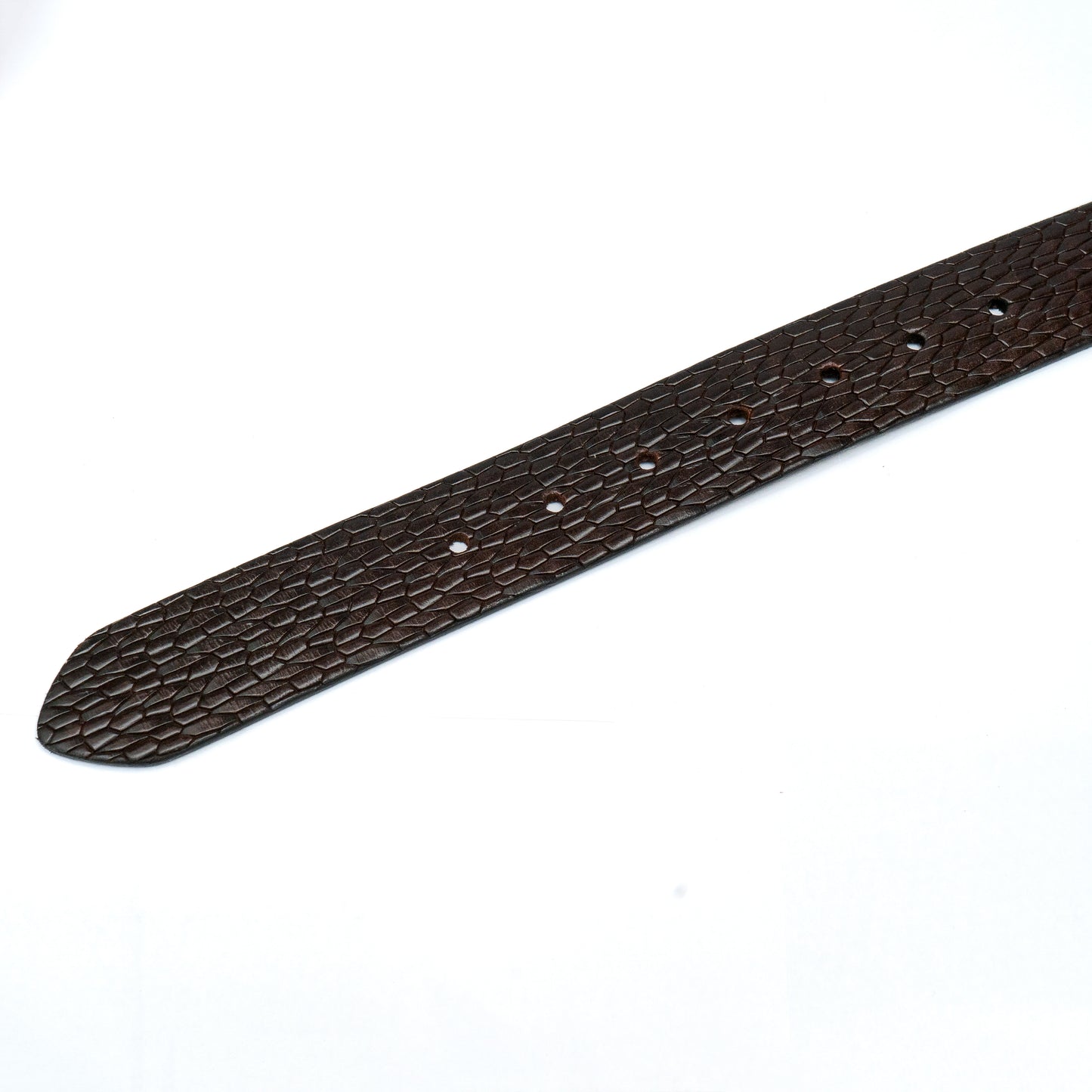 Embossed Genuine Leather Belt