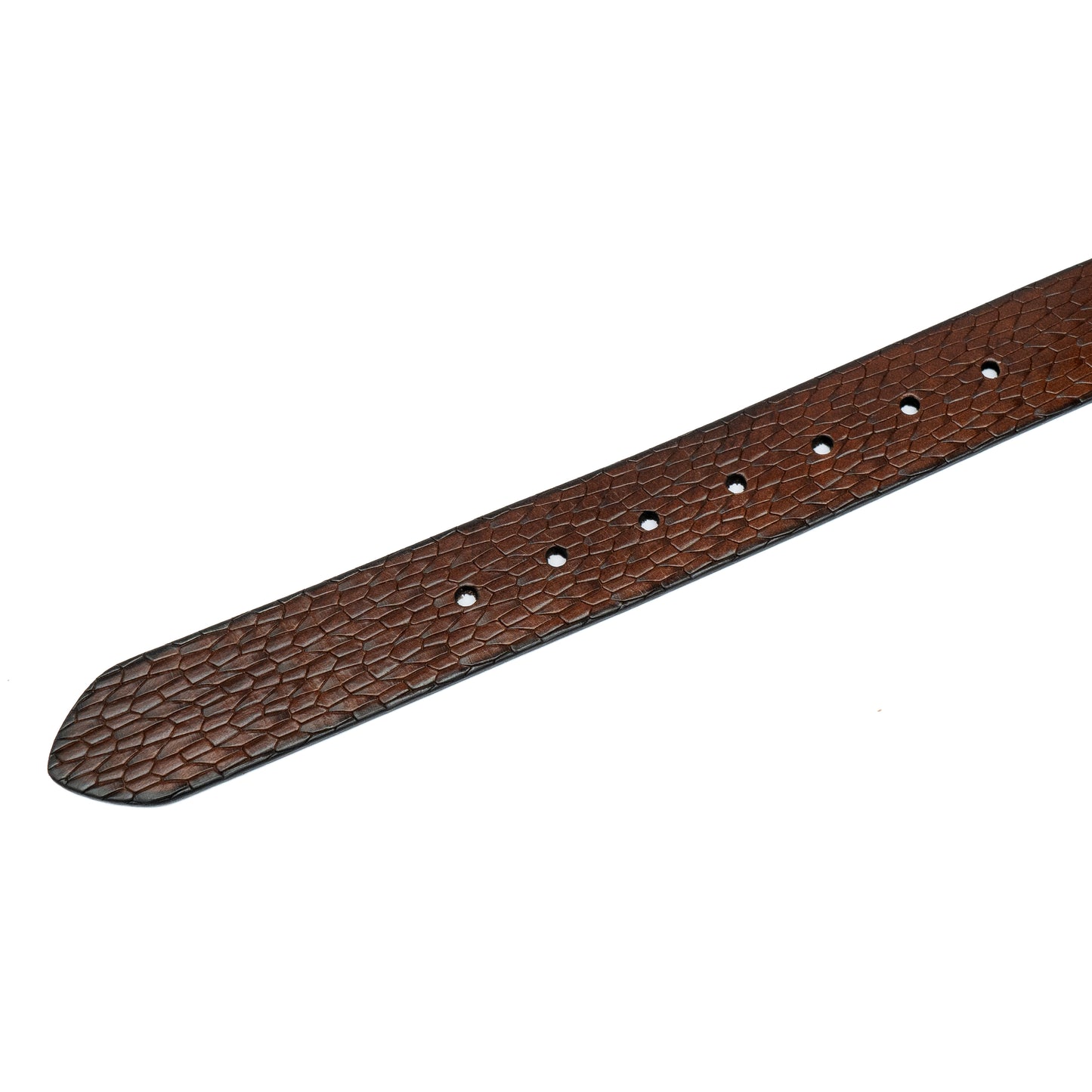 Embossed Genuine Leather Belt