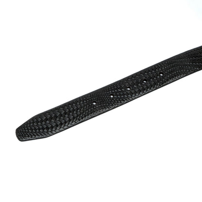 Textured Genuine Leather Belt