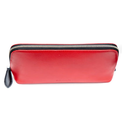 Aniline Leather Travel Organizer Pouch