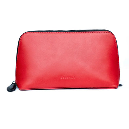 Aniline Leather Travel Organizer Pouch