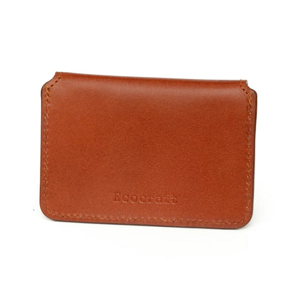 Full Grain Aniline Leather Minimalist Card Case