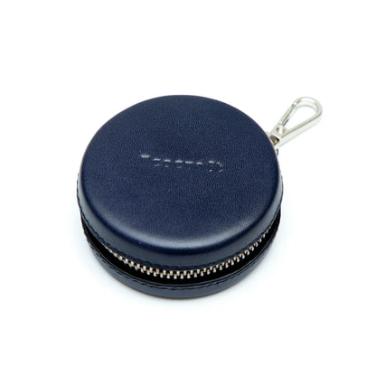 Premium Full Grain Leather Earphone Case