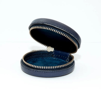 Premium Full Grain Leather Earphone Case