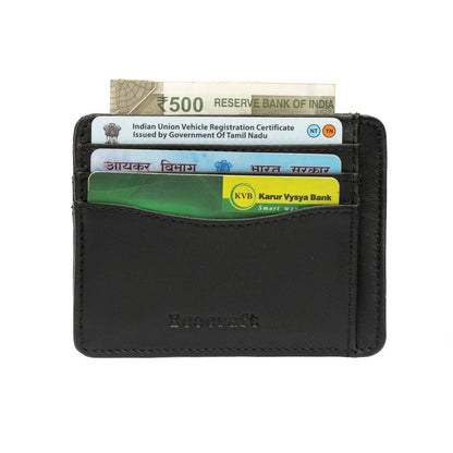 Nappa Slim Leather Card Case