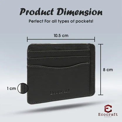 Nappa Slim Leather Card Case