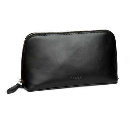 Aniline Leather Travel Organizer Pouch
