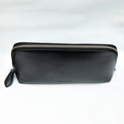 Aniline Leather Travel Organizer Pouch