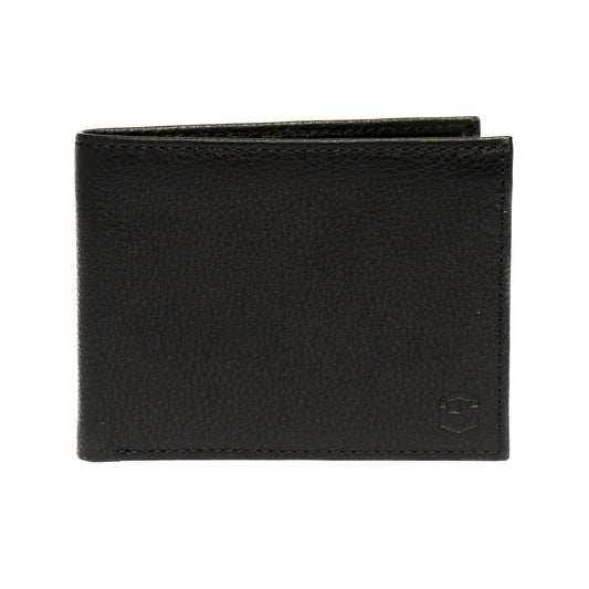 Pebble Leather Slim Bifold Wallet