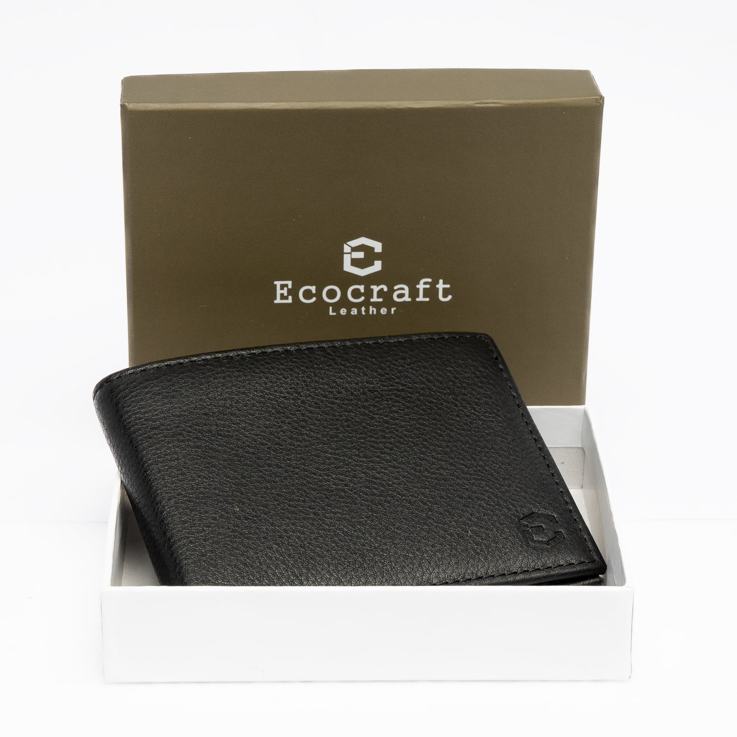 Pebble Leather Slim Bifold Wallet