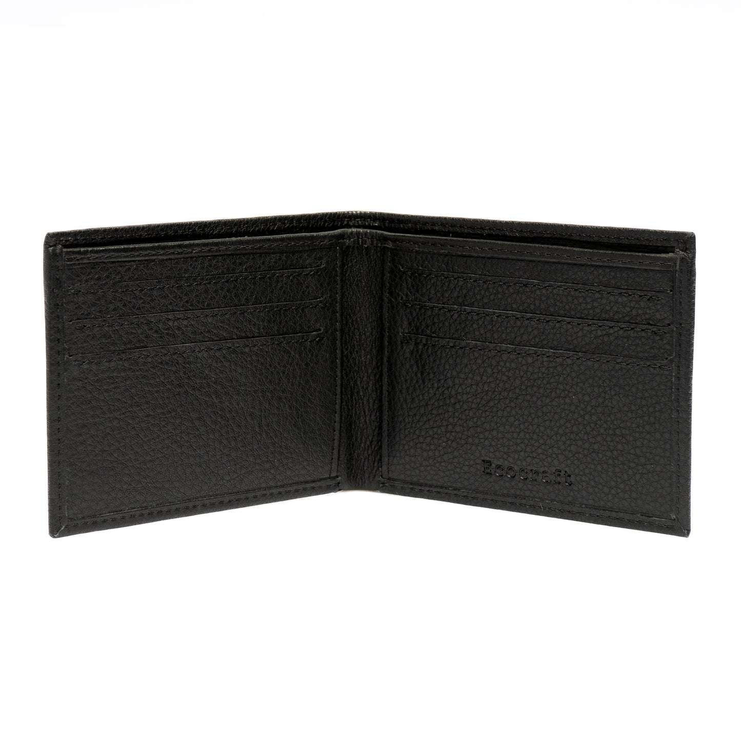 Pebble Leather Slim Bifold Wallet