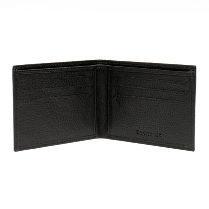 Pebble Leather Slim Bifold Wallet