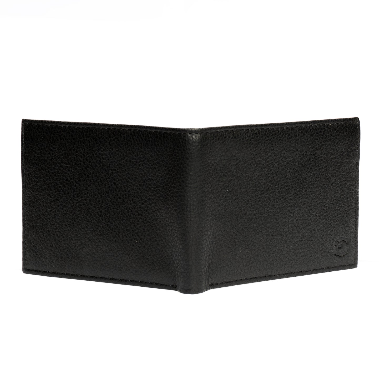 Pebble Leather Slim Bifold Wallet