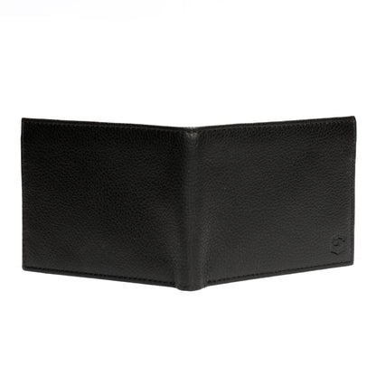 Pebble Leather Slim Bifold Wallet
