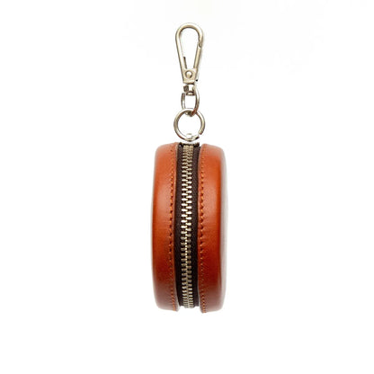 Premium Full Grain Leather Earphone Case