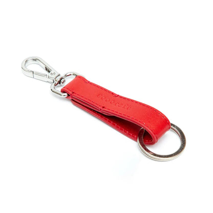 Premium Leather Duo Keyring Set