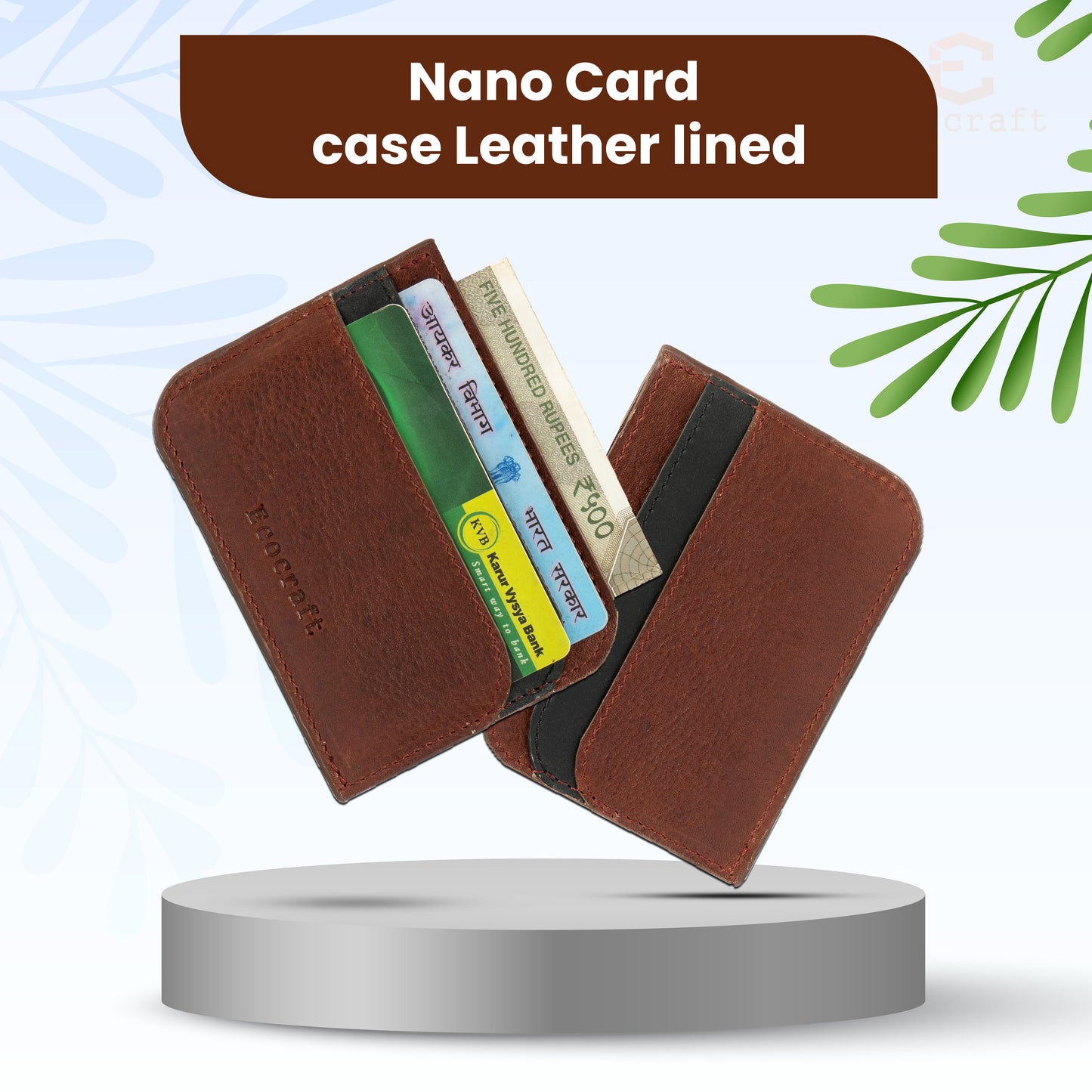 Slim Minimalist Front Pocket Card Case