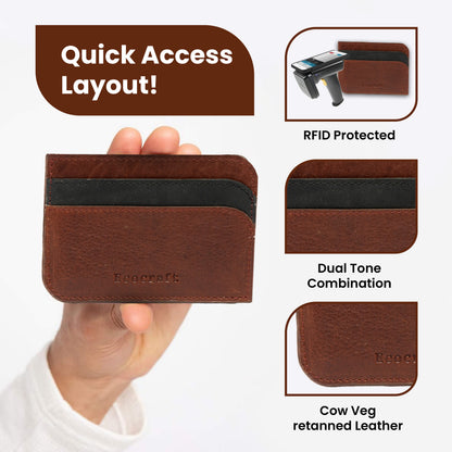 Slim Minimalist Front Pocket Card Case